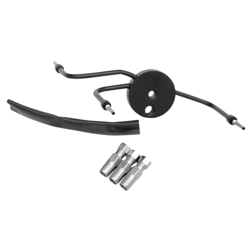 Magnum - Magnum Build Your Own Brake Line - Brake Tee for Dual-Disc Narrow Glide - Black - 493002