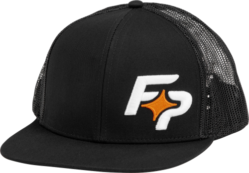 Fire Power - Fire Power Flat Bill Fp Hat - Black - 99-8107