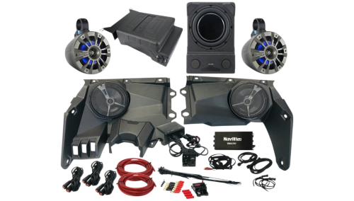 NavAtlas - NavAtlas Rocker Switch Bluetooth Control for Speaker POD Zone 5 Audio Kits - X36ZONE5