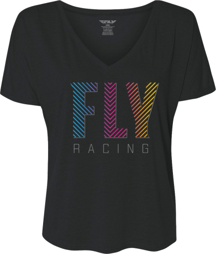 Fly Racing - Fly Racing Fly Like4Like Womens T-Shirt - 356-0090M - Black - Medium