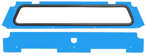 Pro Armor - Pro Armor Rear Windshield - VooDoo Blue - P141W461VB-689