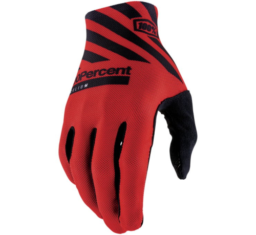 100% - 100% Celium Gloves - 10007-00016 - Red - Medium