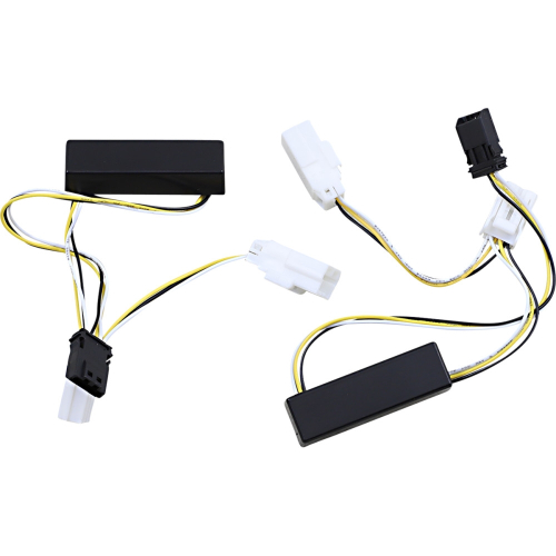 Custom Dynamics - Custom Dynamics Micro Bullet Wiring Adapter - Amber/White - MPR-MCROAW-3AMP