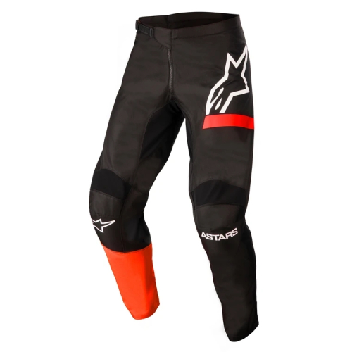 Alpinestars - Alpinestars Racer Chaser Youth Pants - 3742422-1303-24 - Black/Bright Red - 24