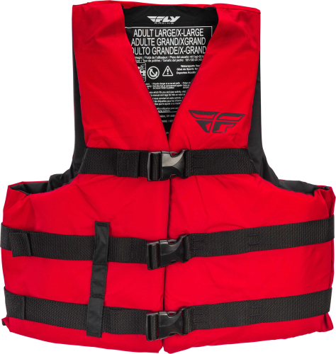 Fly Racing - Fly Racing Nylon Vest - 112224-100-080-20 - Red - 2XL