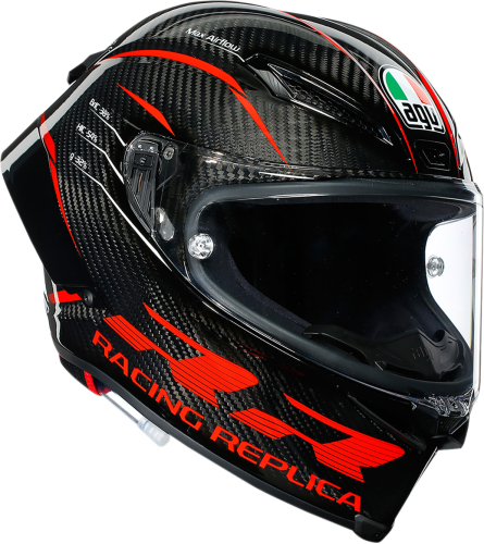 AGV - AGV Pista GP RR Performance Helmet - 216031D2MY00111 - Carbon Black/Red - 2XL