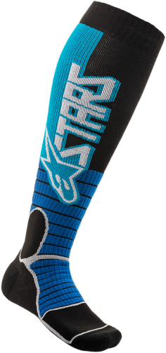Alpinestars - Alpinestars MX Pro Socks - 4701520-731-L2X - Cyan/Black - Large