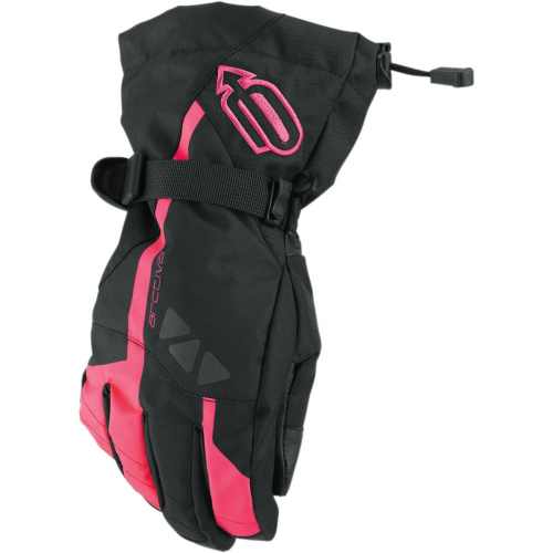 Arctiva - Arctiva Pivot Womens Gloves - 3341-0409 - Black/Pink - X-Large