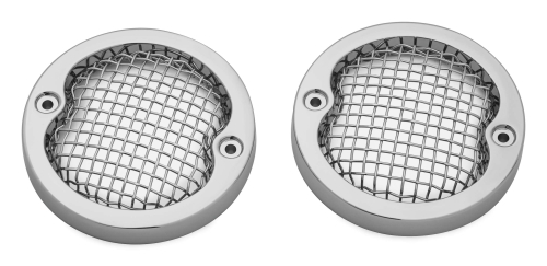 Kuryakyn - Kuryakyn Turn Signal Mesh Bezel - Chrome - 6513