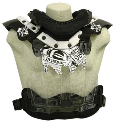 HRP Sports - HRP Sports Flak-Jak LT IMS Peewee Chest Protector - 0651-GY-11 - Gray - 50-94 Lbs.