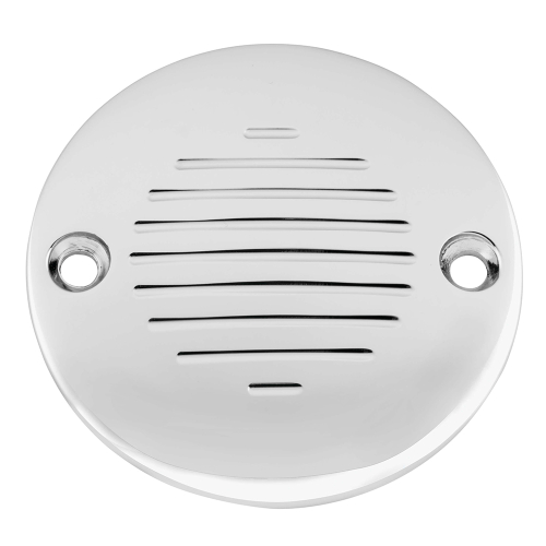 Bikers Choice - Bikers Choice Ignition Cover - Chrome Horizontal Groove - 302830