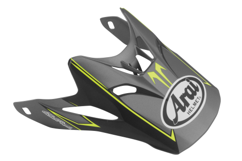 Arai Helmets - Arai Helmets Visor for VX-Pro4 Helmet - Sly Black/Yellow - 814496