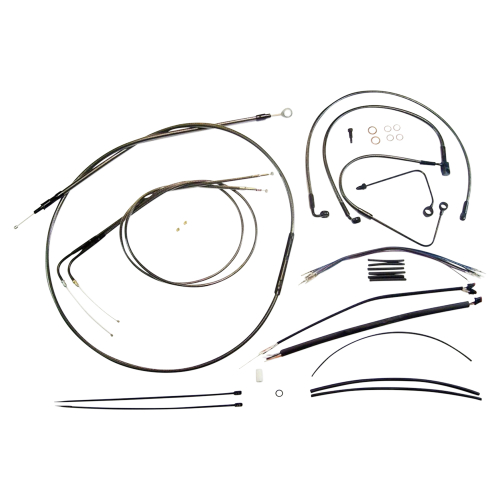 Magnum - Magnum Black Pearl Handlebar Installation Kit for 12-14in. Ape - 487581