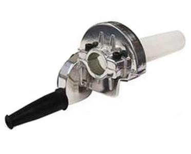 Emgo - Emgo Twist Grip Conversion Sports Pull Throttle - Without Cable - Polished Finish - 44-97760