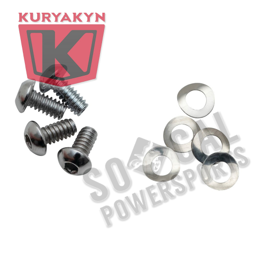 Kuryakyn - Kuryakyn Hypercharger Trap Door Screw & Washer Set - 9904
