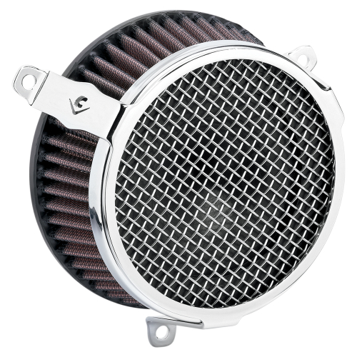 Cobra - Cobra Plain Air Cleaner Kit - Chrome - 606-0102-03