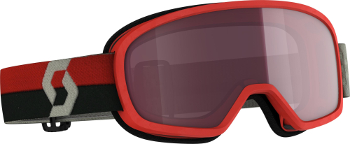 Scott USA - Scott USA Buzz Pro Snow Cross Goggles - 272851-1010134 - Red/Gray - OSFM