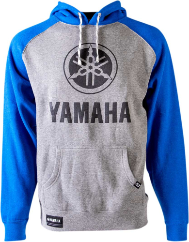 Factory Effex - Factory Effex Yamaha Icon Hoodie - 24-88204 - Royal/Gray - Large