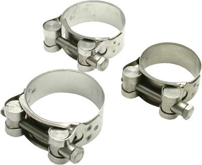 DRC - DRC Stainless Steel Exhaust Clamp - 44mm-47mm - D31-32-440