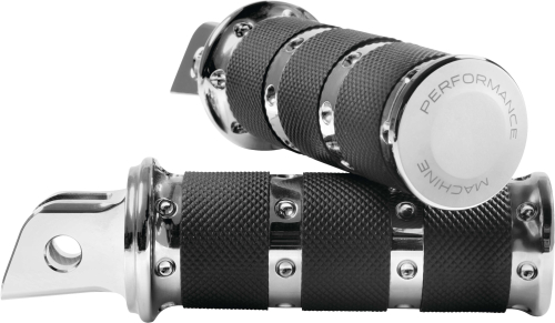 Performance Machine - Performance Machine XLS Footpegs - Driver - Chrome - 0035-1247M-CH
