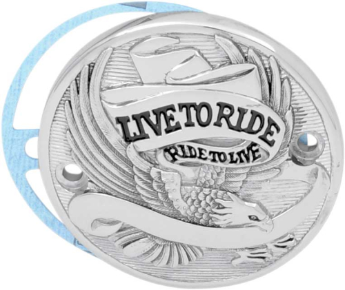 Drag Specialties - Drag Specialties Live to Ride Points Cover - Chrome - 30-0152BA