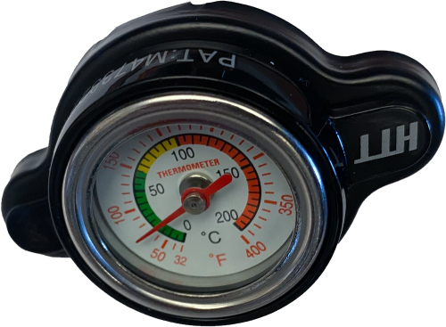 Fire Power - Fire Power Radiator Cap with Temp Gauge - 26psi (1.8kg) - 012817526