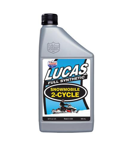 Lucas Oil - Lucas Oil Synthetic 2 Cycle Snowmobile Oil - 1gal. - 10847