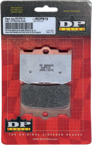 DP Brakes - DP Brakes RDP Race Brake Pads for Piston Caliper 125 x 4R - RDP913