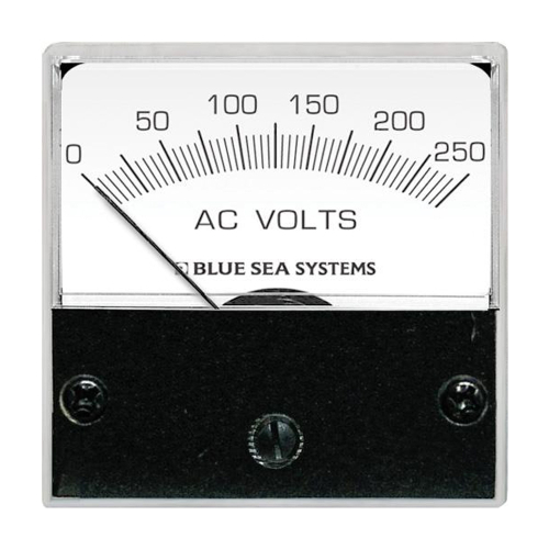 Blue Sea Systems - Blue Sea 8245 AC Analog Micro Voltmeter - 2" Face, 0-250 Volts AC