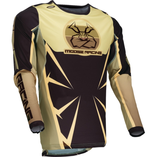 Moose Racing - Moose Racing Agroid Jersey - 2910-8145 - Brown/Black - Small