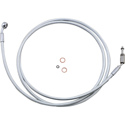 Magnum - Magnum Sterling Chromite Hydraulic Clutch Line - 78in. - 35deg. Banjo Angle - 31278CVO