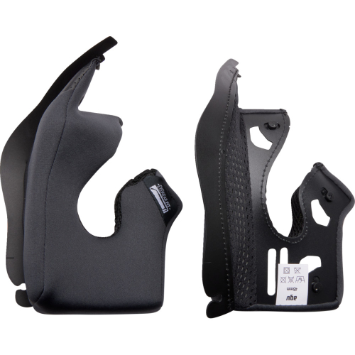 AGV - AGV Cheek Pads for K-3 Helmets - 40mm - Gray/Black - 2018500040629