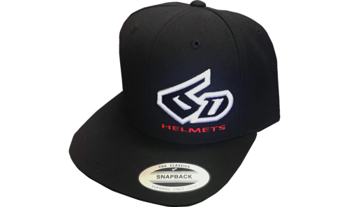 6D - 6D Classic Snapback Hat - 52-3300 - Black - OSFA