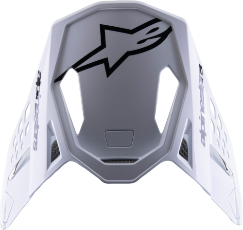 Alpinestars - Alpinestars Visor for S-M8 Radium Helmets - Black/White - 8981523-12-OS