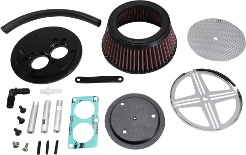 Baron Custom Accessories - Baron Custom Accessories XXX Big Air Kits - Chrome - BA-2374-00