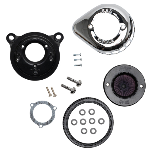 S&S Cycle - S&S Cycle Air Stinger Stealth Air Cleaner Kit - Chrome - 170-0719