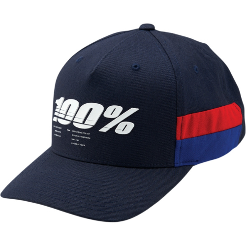 100% - 100% Snapback Loyal Hat - 20089-015-01 - Navy - OSFM