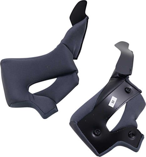 Z1R - Z1R Cheek Pads for Warrant Helmets - Md (45mm) - Black - 0134-2685