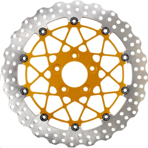 Performance Machine - Performance Machine Speedstar 13in. Two-Piece Brake Rotors - Gold Ops - 0133-3060S-G