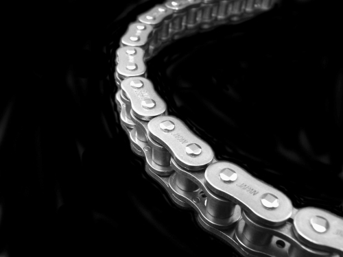 EK Chain - EK Chain Rivet Connecting Link for 530 ZVX3 NX-Ring Chain - Chrome - EK 530ZVX3 CL CHR RVT MLJ
