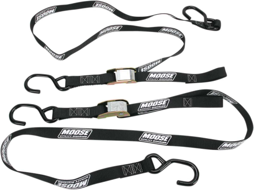 Moose Utility - Moose Utility Heavy-Duty Tie-Down - 1in. - Black - 3920-0294