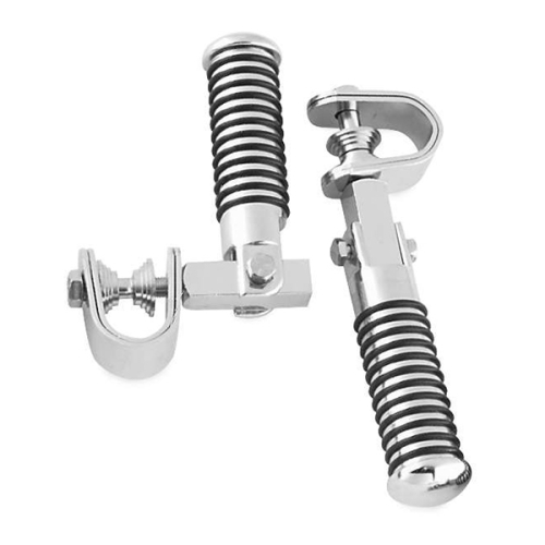 Bikers Choice - Bikers Choice O-Ring Custom Fold-Up Pegs - Clamp On - 492614
