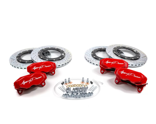 Agency Power - Agency Power Big Brake Kit - Red - AP-BRP-X3-460-RD