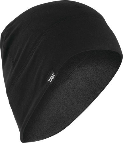 Zan Headgear - Zan Headgear Sportflex Fleece-Lined Helmet Liner and Beanie - WHLF114 - Black - OSFM