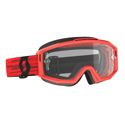 Scott USA - Scott USA Split OTG Goggles - 285537-0084113 - Dark Red / Clear Works Lens - OSFA