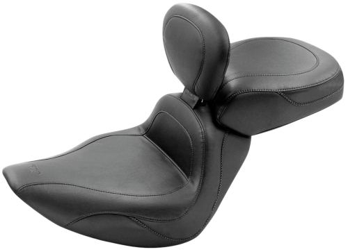 Mustang - Mustang Vintage Sport Solo Seat with Driver Backrest - 79534