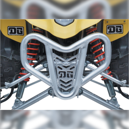 DG Performance - DG Performance V-Pro Front Bumper - Aluminum - 554-6130