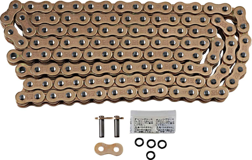 EK Chain - EK Chain 525 SROZ2 Series O-Ring Chain - 122 Link - Gold - 525SROZ2-122G