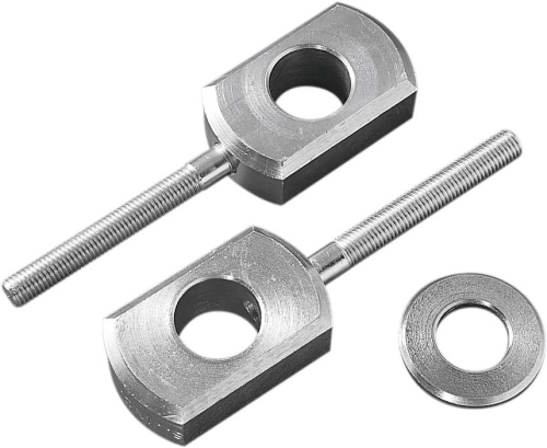 Drag Specialties - Drag Specialties Rear Axle Block Adjusters - 15-0912DS-SC2