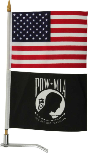 HardDrive - HardDrive USA /POW-MIA Flags with Trunk Tab Mount - 77-014